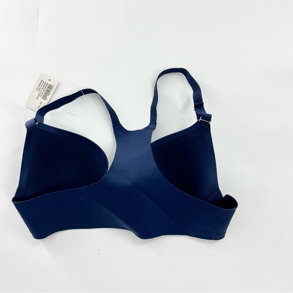 NWT Soma Vanishing Back Front Close Full Coverage Smoothing Navy Blue Bra Sz 32A - Picture 6 of 8